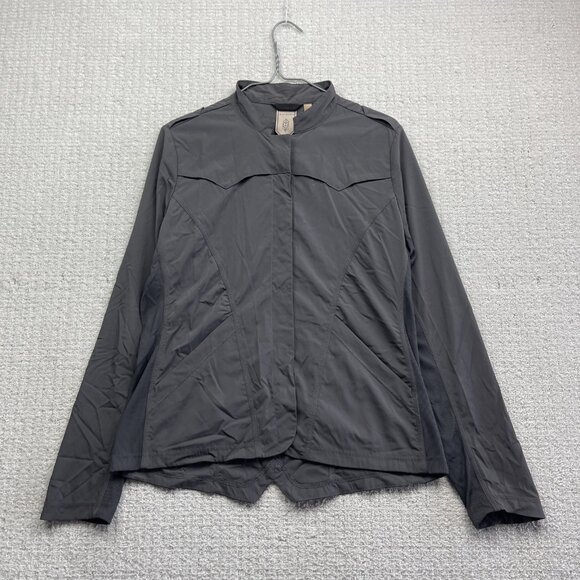 Indygena Ajo III Jacket Women’s Size M Grey Outdoor Hiking Light Windbreaker - Picture 1 of 13